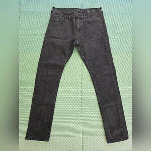 Bullhead Pacsun Charcoal Skinny Jeans Pants 30x30 Grunge Punk Emo Goth Rock